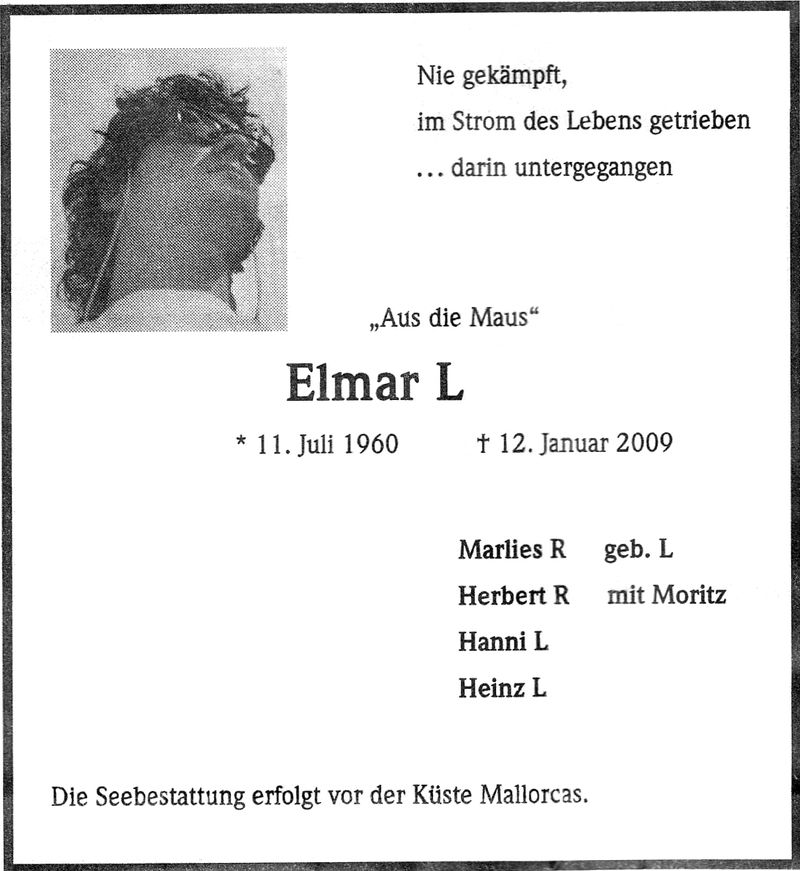 Todesanzeige